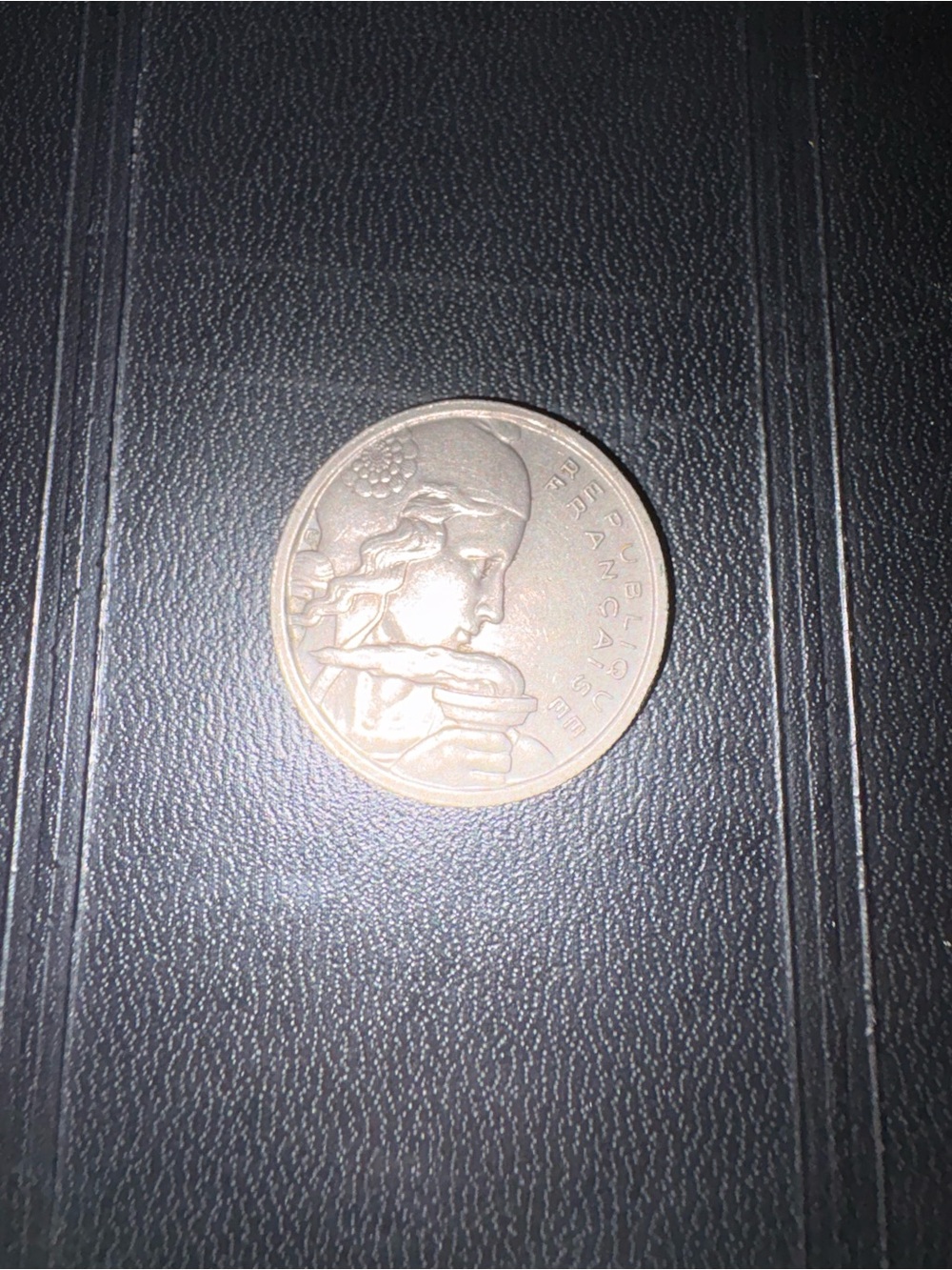 Vintage Round Medallion Coin Pendant - Silver Tone